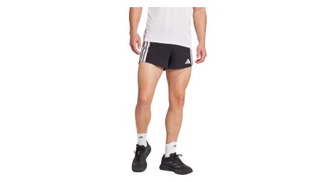 adidas adizero running gel pocket 3in split shorts black homme
