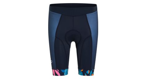 Culotte corto con tirantes odlo performance custom para mujer - azul
