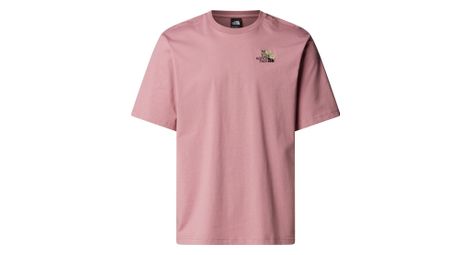 Camiseta unisex The North Face Graphic Dome Flower Rosa