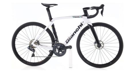 Produit reconditionné · Bianchi Oltre XR4 Di2 11V · Blanc / Vélo de route / Bianchi | Très bon état
