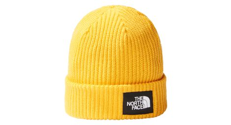 The north face salty dog unisex beanie yellow