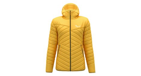Salewa brenta hooded down jacket yellow