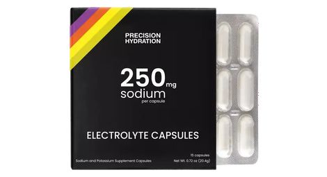 Capsules électrolytes precision fuel & hydration 250mg sodium - 15 capsules