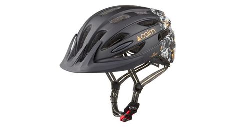 Cairn fusion led usb helm mattschwarz/panther m (55-59 cm)