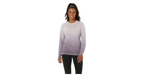 Asics seamless langarm trikot violett/pink damen
