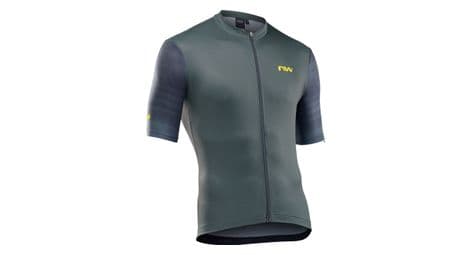 Maglia northwave origin a manica corta grigio scuro xl