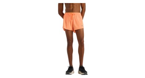 New Balance London Edition RC Ultra Light 3in Orange Men's Split Short