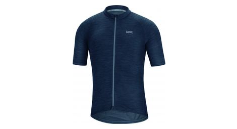 Gore wear c3 short sleeve jersey blue