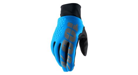 100% Paire de gants hiver 100 hydromatic brisker bleu