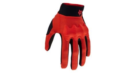 Gants fox defend d3o rouge