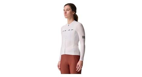 Maap maillot de manga larga evade pro base 2.0 para mujer blanco