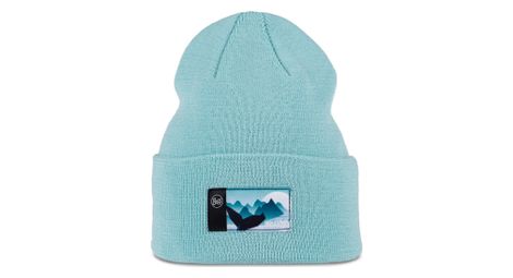 Buff Beanie lavorato a maglia Lilon Gem Blue