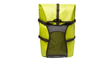 Sacoche de porte bagage vaude trailcargo 21 l vert fluo