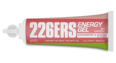 Gel energetique 226ers energy bio fraise banane 25g