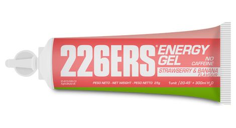 Gel énergétique 226ers energy gel fraise/banane 25g