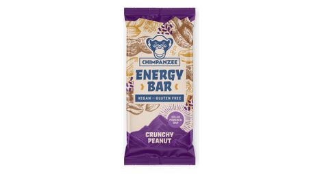 Barre énergétique chimpanzee crunchy cacahuète - 55g