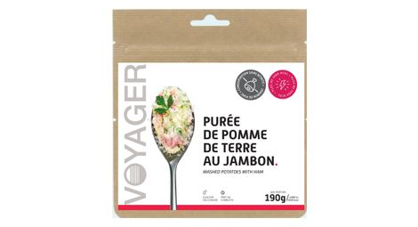 Repas lyophilise voyager puree de pomme de terre au jambon 190g