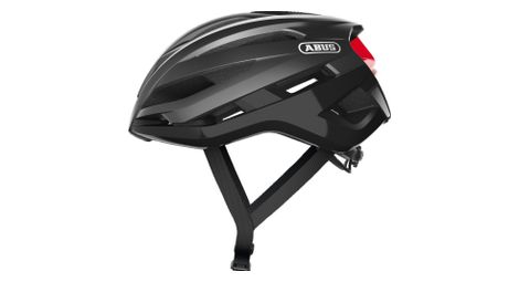 Casco abus sport stormchaser titan negro / rojo