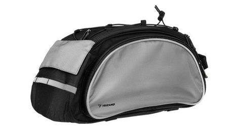 Sacoche de velo porte bagages 12 litres   gris noir   etanche