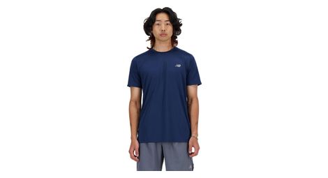New Balance Sport Essentials Kurzarm Trikot Blau Herren