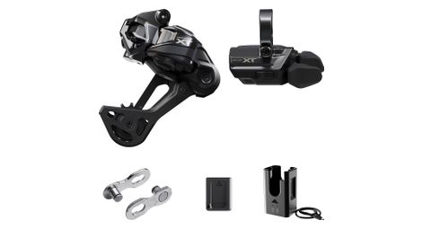 Kit upgrade shimano deore xt di2 rd-m8250-sgs (chape longue) / sw-m8250-r 12v