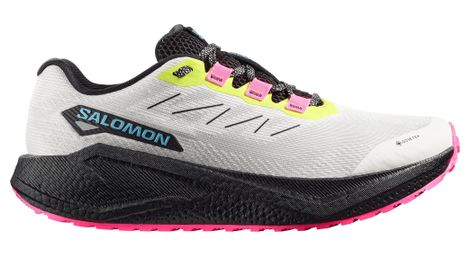 Laufschuhe Salomon Aero Blaze 3 GRVL GTX Weiß/Schwarz/Rosa Herren