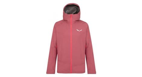 Veste impermeable femme salewa puez gore tex paclite rose