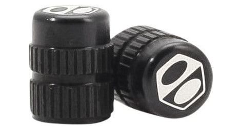 Paire d'embouts de valve box one schrader noir