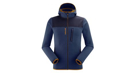 Polaire lafuma silken f zip homme bleu