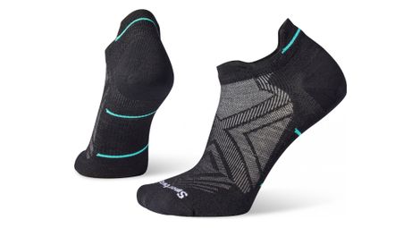 Chaussettes de running femme smartwool run zero cushion low noir