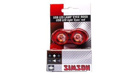 Simson feu arrière eyes usb tige de selle