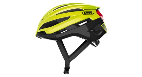Casque Abus Sport Stormchaser Jaune Fluo Noir