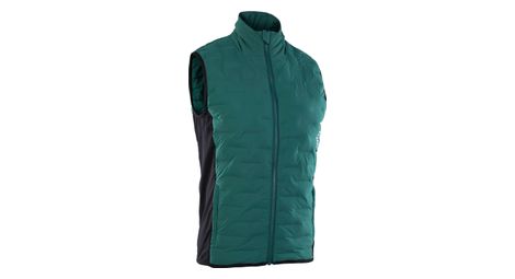 Gilet de vélo ion thermolite hybrid shelter vert homme