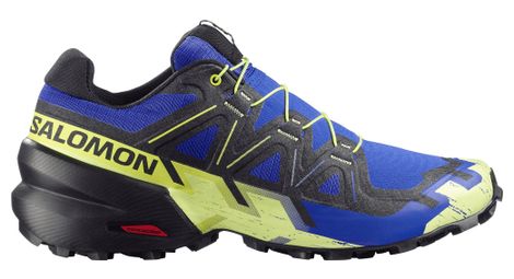 Scarpe da trail Salomon Speedcross 6 blu/giallo uomo