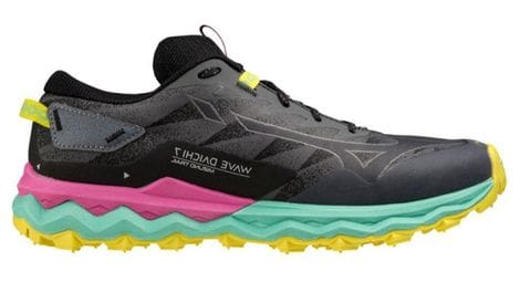 Mizuno wave daichi 7 zapatillas trail running mujer negro multicolor