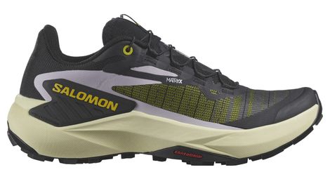 Scarpe da trail running salomon genesis donna nero giallo 36