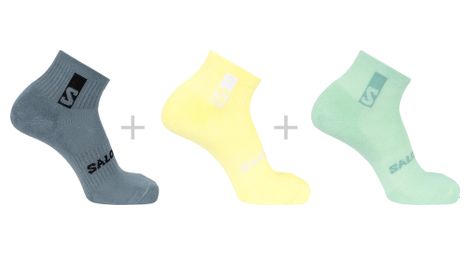 Chaussettes Salomon Everyday Ankle Multicolore (3 paires)