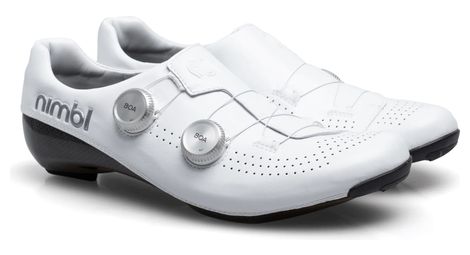 Ultimate Glide Strasenschuhe Weis Silber