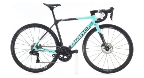 Bianchi Specialissima Arkea Team Di2 12V Bleu Velo De Route Bianchi Tres Bon Etat