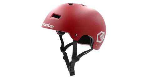 Casque evolve curb matt burgundy