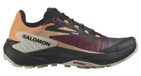 Zapatillas de trail salomon genesis negro coral mujer