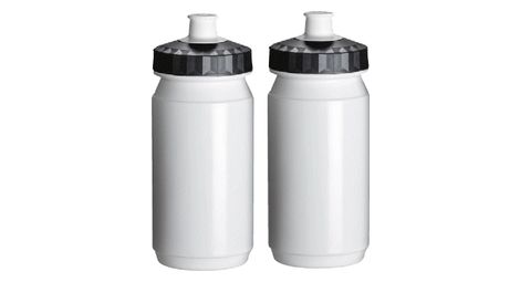 Gourde 2 x 550 ml blanche et noire Bidon