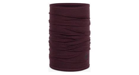 Tour de cou buff merino lightweight solid bordeaux