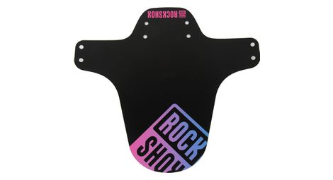 Rockshox mtb front mudguard black/rose/blue