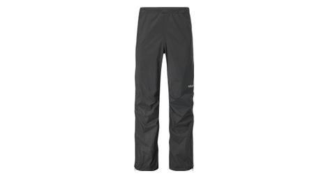 Pantalones impermeables rab downpour plus 2.0 negro hombre