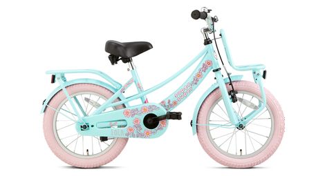 Velo enfant supersuper lola filles 16 pouces menthe rose