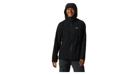 Mountain hardwear new stretch ozonic waterproof jacket black women