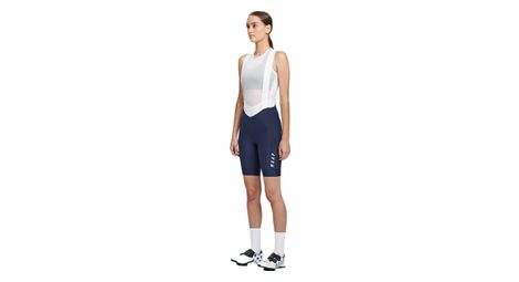 Pantalón corto mujer maap team bib evo azul / blanco