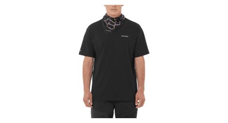 Salomon Wild Rays Graphic T-Shirt für Herren, schwarz