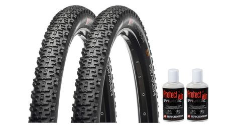 Paquete de neumáticos hutchinson kraken29'' tubeless ready soft sideskin + protect'air max